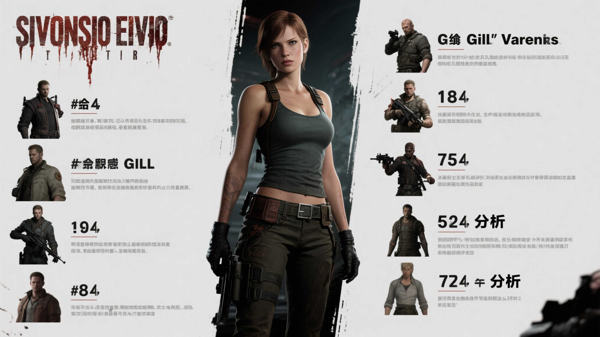 外媒解析:吉尔为何能成为《生化危机》最佳主角的8大理由 外媒解析:吉尔为何能成为《生化危机》最佳主角的8大理由