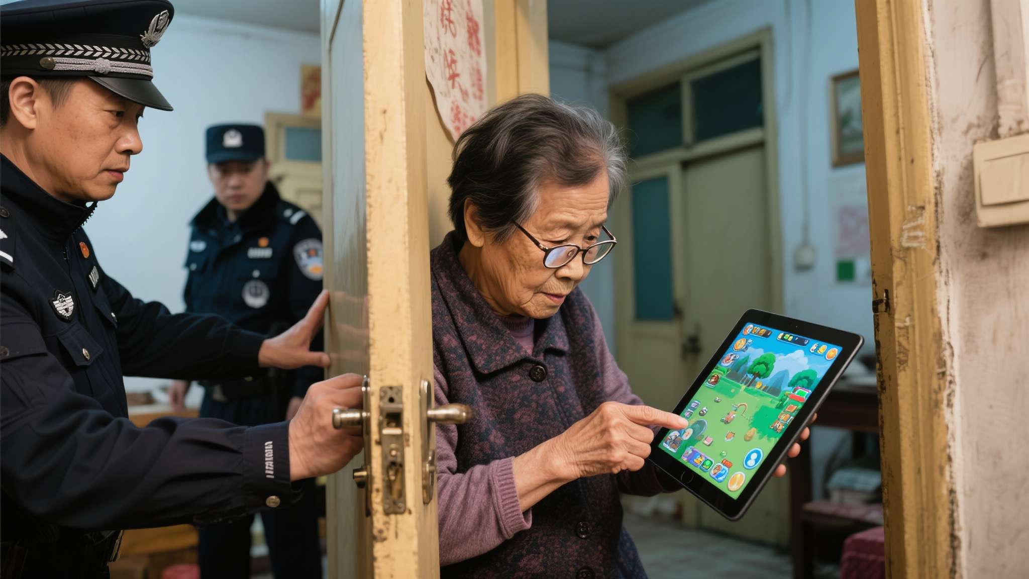 91岁独居老太离奇失联!警方破门竟然是“沉迷游戏” 警方迅速赶到现场,经过评估后决定强制破门。推开房门的瞬间,屋内并无异味,也没有任