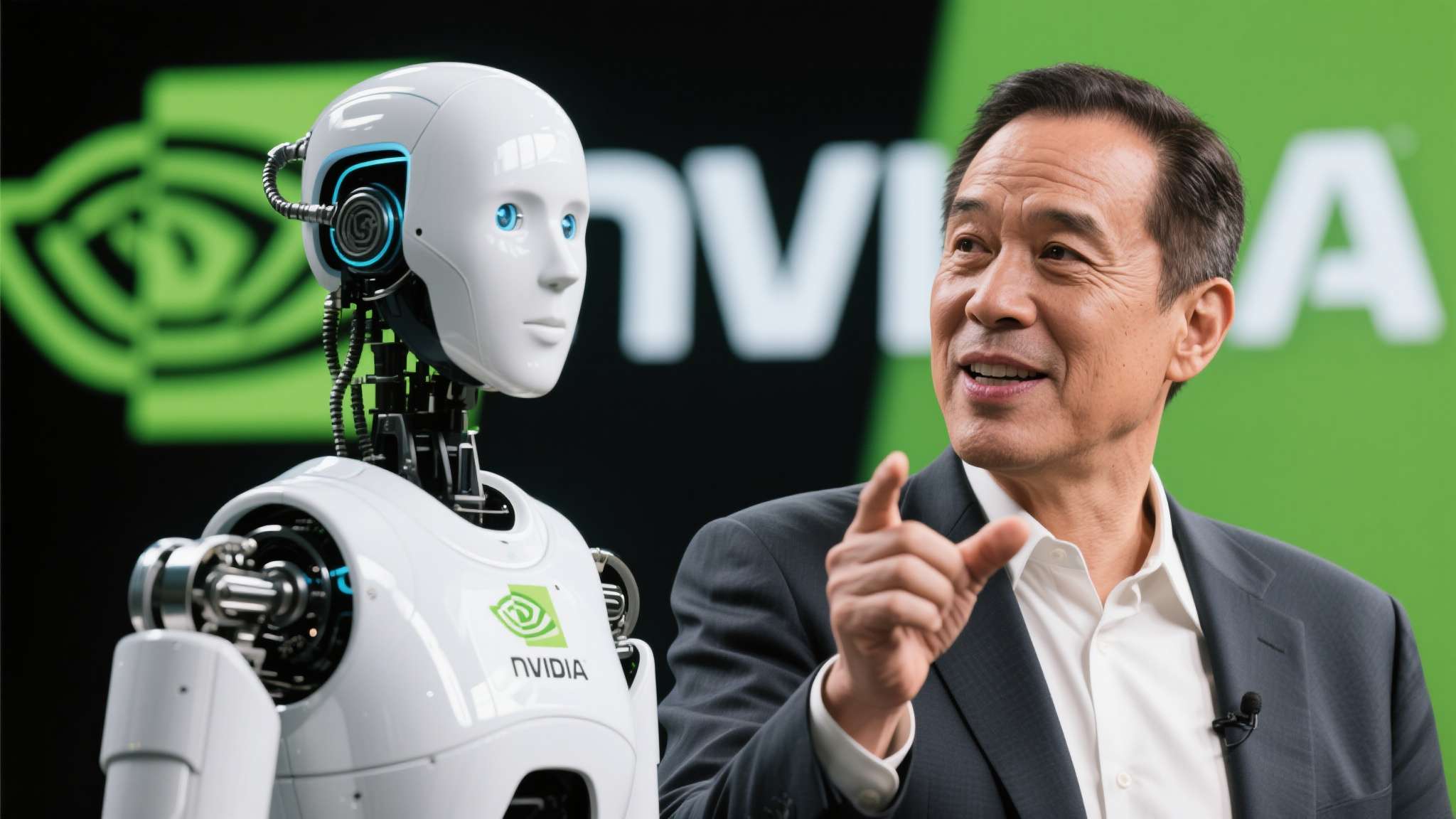300024人形机器人 当然,库班的观点并非没有挑战者。英伟达CEO黄仁勋曾公开表示,人形机器人将是继智